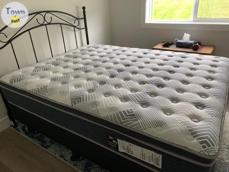 Photo of Queen Size Mattress/Box Spring/Headboard/Bed Frame