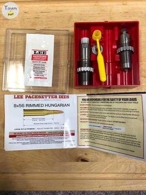 Photo of Lee Precision 8x56r Hungarian Full Length Sizing 2 Die Set **Brand New**