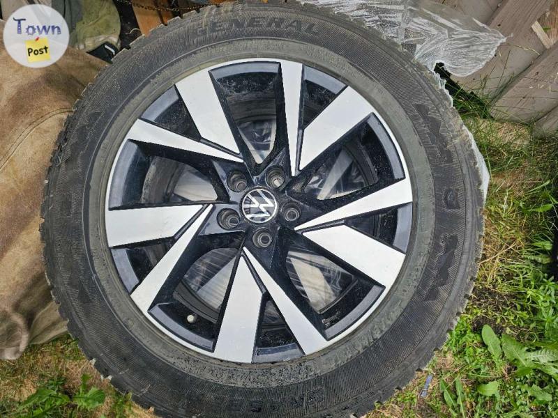 Photo of Studded snow tires for a VW sport crossover 