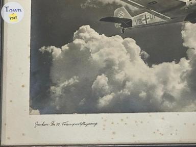 Photo of WW2 Framed Photos of German Air Force plane - 2