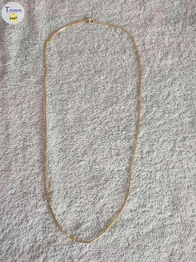 Photo of 14 K gold plated box chain - 1