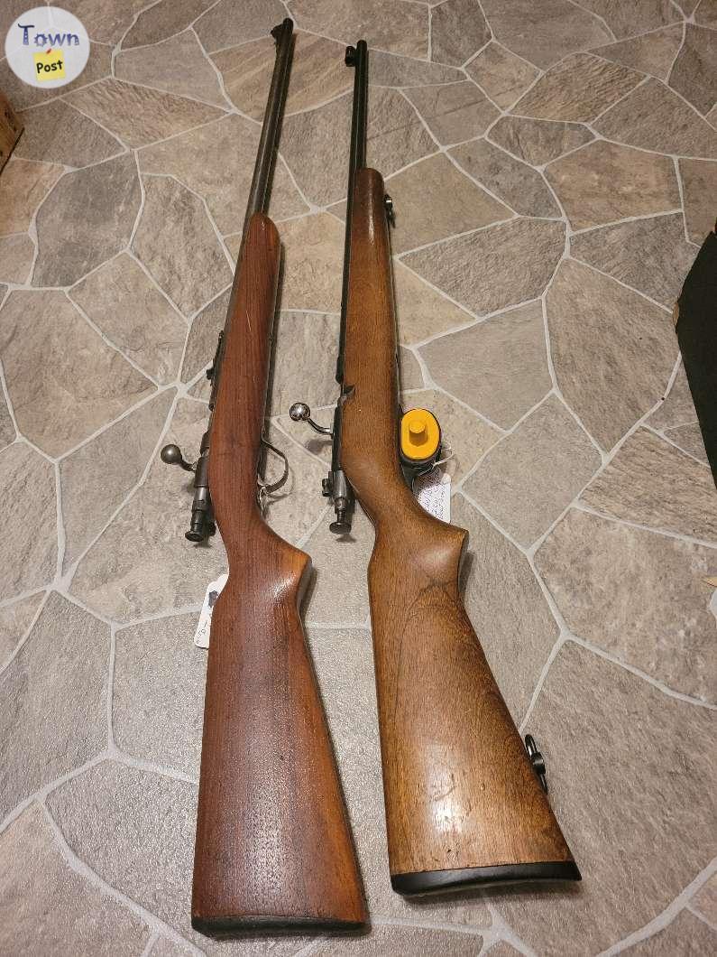 Photo of Nice pair of  Single  Shot  22s only the the JC HIGGONS IS LEFT