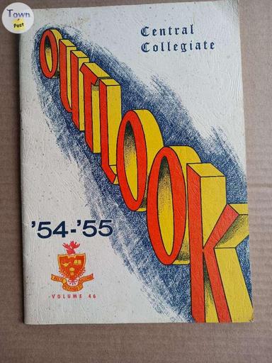 Photo of CENTRAL COLLEGIATE YEARBOOK, MOOSEJAW, SK 1954-1955 - 1