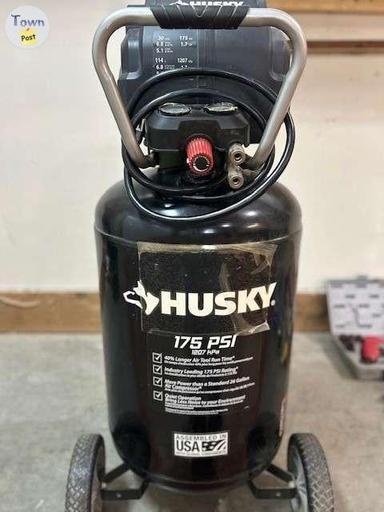 Photo of Husky 30 Gallon 175 PSI Single Stage Air Compressor - 1