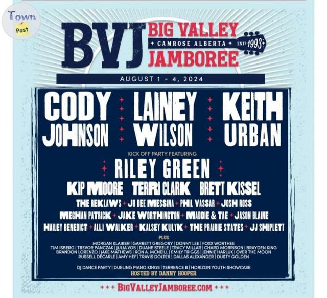 Photo of Big Valley Jamboree (BVJ) RESERVED PLUS SEATS!