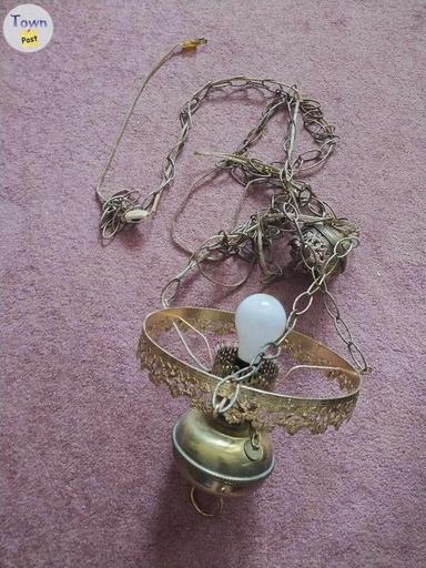 Photo of Brass antique chandelier - 1