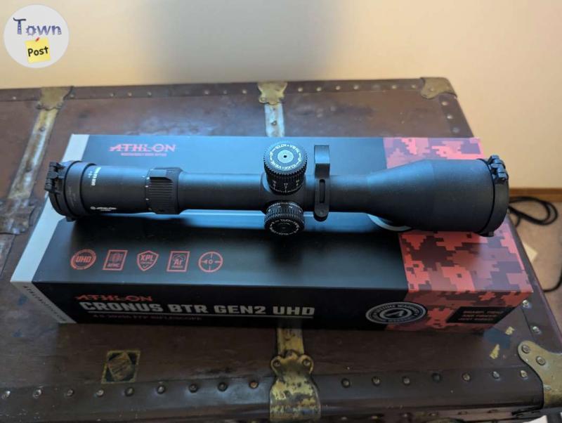 Photo of Athlon Cronus BTR Gen2 4.5-29x56 APRS1 FFP IR Mil