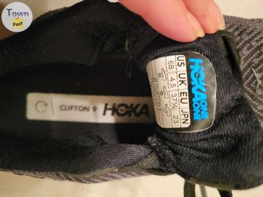 Photo of Brand New Hoka Clifton 9 Black Runners - 2