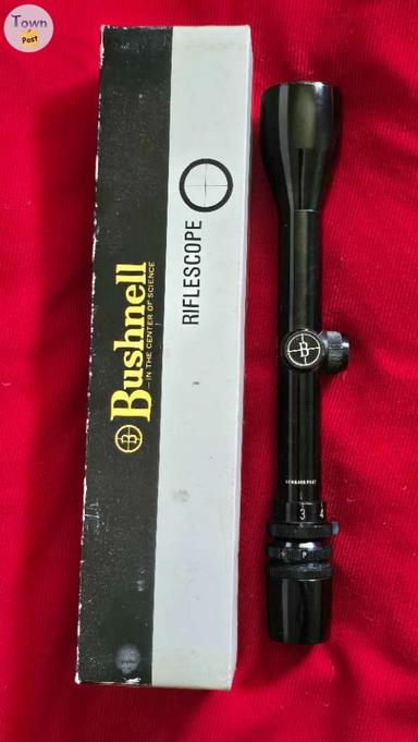 Photo of BUSHNELL JAPAN SCOPE CHIEF IV 3-9X38 COMMAND POST VINTAGE RIFLE SCOPE - 1