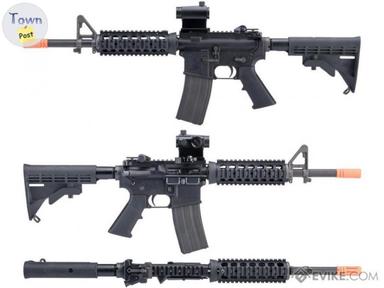 Photo of Brand New GHK Colt Licensed M4A1 GBBR Airsoft Rifle with Extra - 2