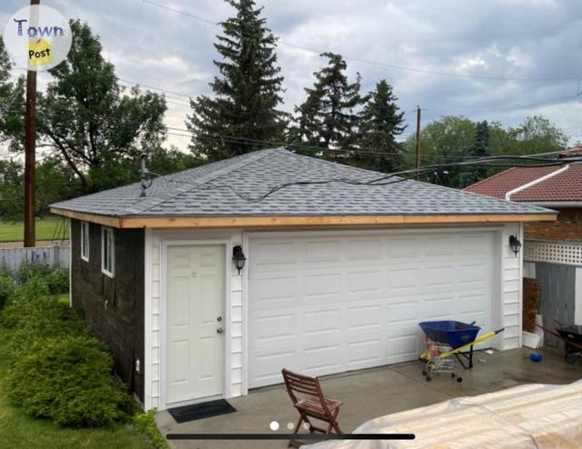 Photo of Garage Truss and Sheathing Package (22x24’, hip style)