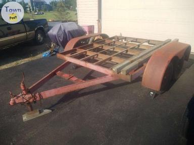 Photo of Trailer frame steel tandem 3500 lb axles - 1