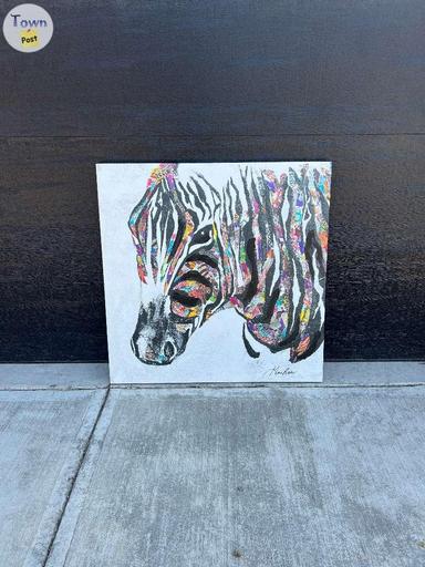 Photo of Zebra Painting - 1