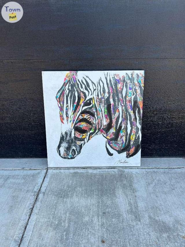 Photo of Zebra Painting