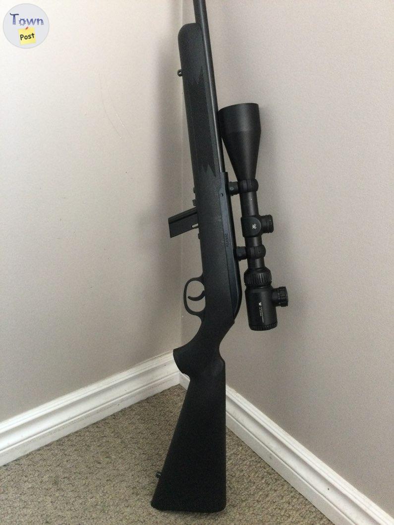 Photo of Savage 64 .22 with vortex crossfire 2 3-9x50 illuminated