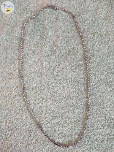 Photo of 22" - 3 mm wheat rope chain - 1