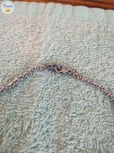 Photo of 22" - 3 mm wheat rope chain - 2