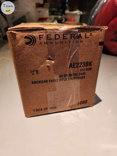 Photo of REDUCED - American Eagle (Federal) .223 (55gr) AE223BK - 1