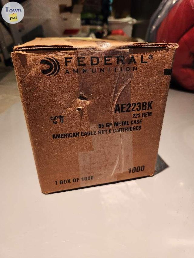 Photo of REDUCED - American Eagle (Federal) .223 (55gr) AE223BK