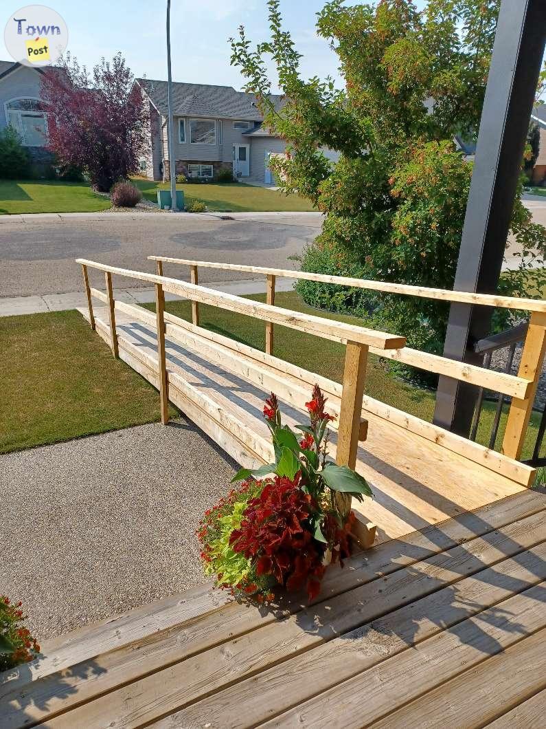 Photo of WHEELCHAIR / ACCESSIBILITY RAMP - WOODEN