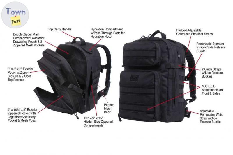 Photo of Rothco Fast Mover Tactical Backpack - Brand New