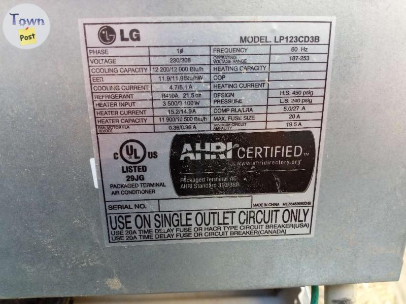 Photo of Lg heater AC