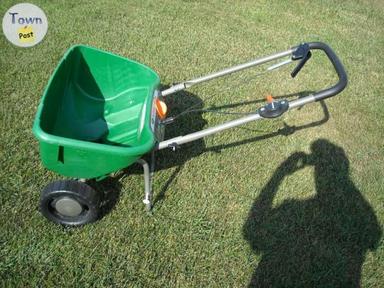 Photo of SCOTTS FERTILIZER/GRASS SPREADER*****USED ONE TIME - 2