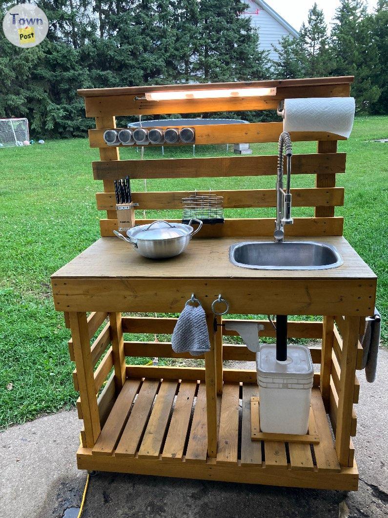 Photo of Outdoor Barbecue Kitchen 