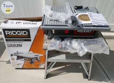 Photo of Rigid 7" Portable Wet Tile Saw - 1