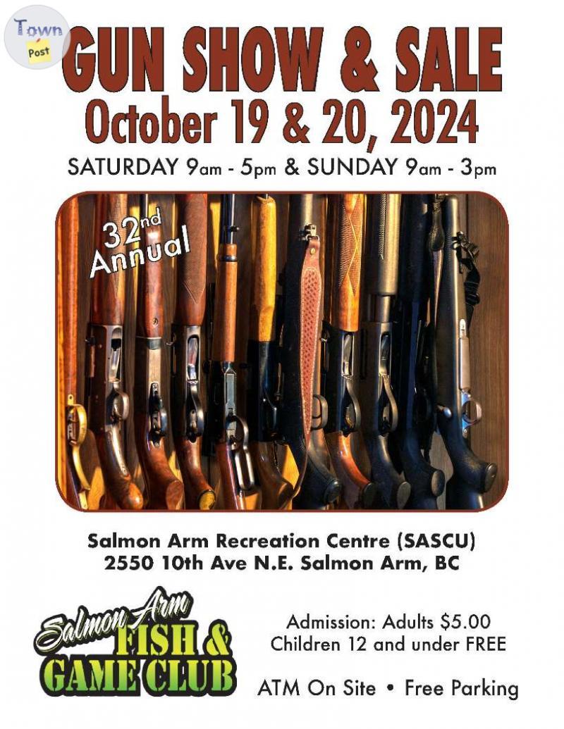 Photo of Salmon Arm Fish & Game Club Gun Show & Sale