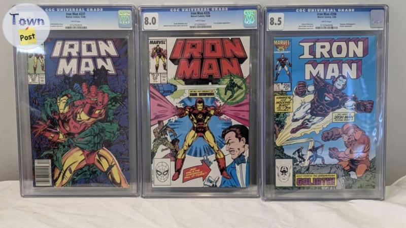 Photo of CGC Graded Comics