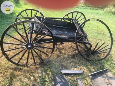 Photo of Antique Horse Drawn Buggy - 1