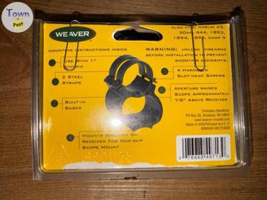 Photo of Weaver See-Through Scope Rings - 2