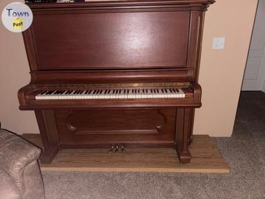 Photo of Free Piano!! Needs a tuning! Must pick up as is from my home by Busby. Bring enough muscle!! 5 steps down  - 1