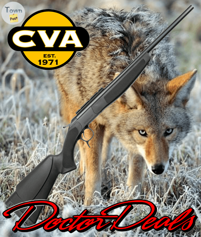 Photo of CVA SCOUT, 350 Legend, single shot break open rifle, black, CR4817