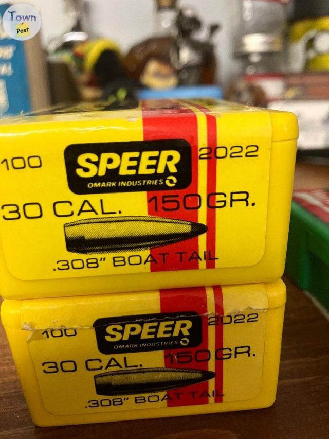 Photo of Speer .30 Cal Bullets