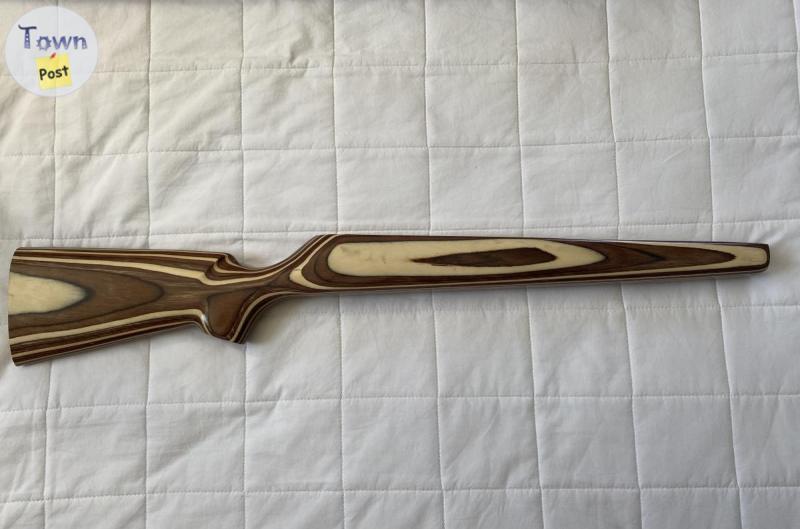 Photo of NEW BOYDS GUN Stock, Uninlet Platinum in Coyote High Gloss Wood