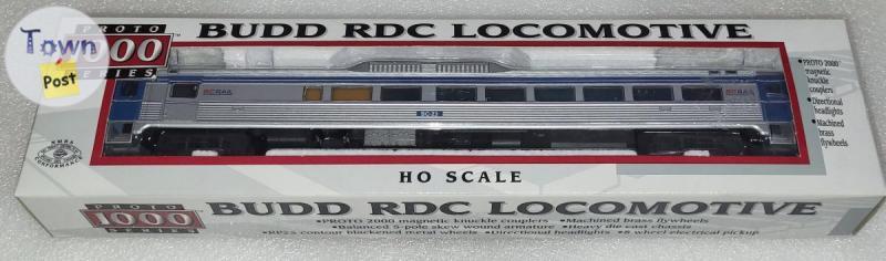 Photo of PROTO 1000 BUDD RDC LOCOMOTIVE BC RAIL RD# BC-23