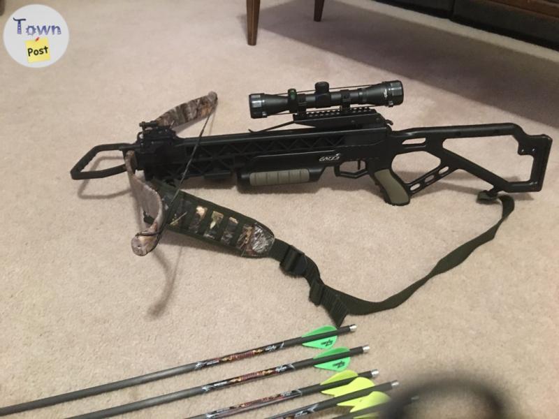 Photo of Never used Grzz Crossbow and accessories 