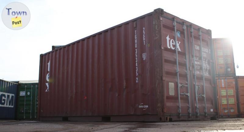 Photo of Rent a 20ft Shipping Container Today in Calgary, Balzac, Airdrie, and Crossfield! 