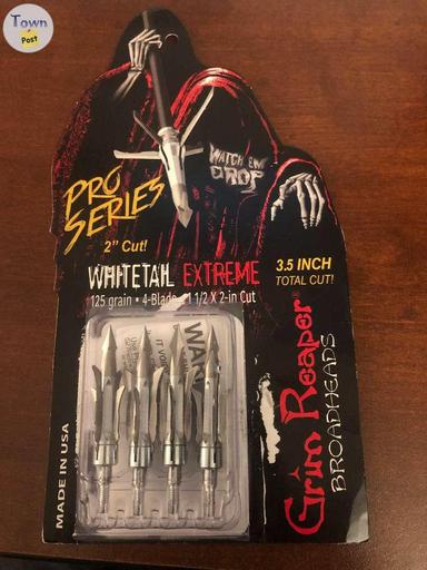 Photo of Grim Reaper Pro Series Whitetail Extreme 125 grain Broadheads - 1