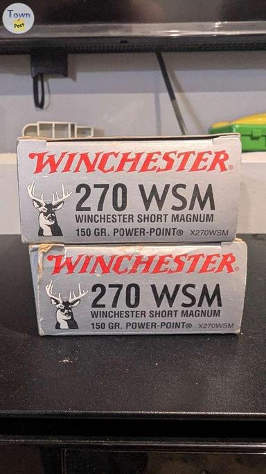 Photo of 270 WSM - Winchester Power Point 150gr Ammunition - 1