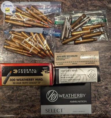 Photo of 300 Weatherby Ammo - 1