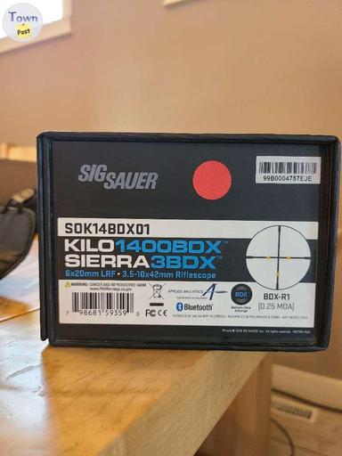 Photo of Sig Sauer riflescope w/rangefinder  - 1