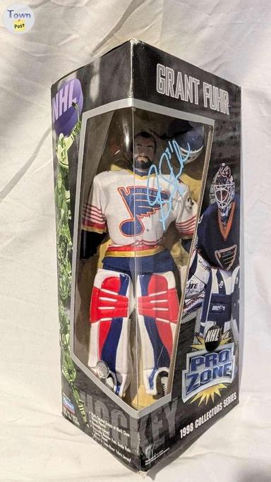 Photo of Grant Fuhr Signed Figure with COA - 1