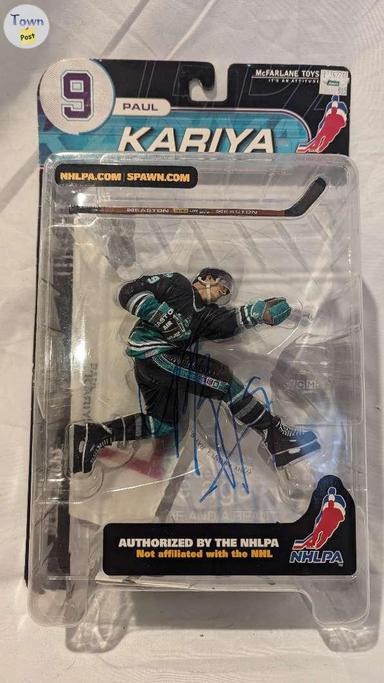 Photo of Paul Kariya Signed NHL Figure - 1