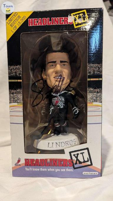 Photo of Eric Lindros Signed Limited Edition Figure with COA - 1