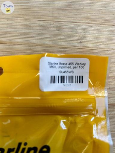 Photo of Starline 455 Webley "New" Unprimed Brass - 2