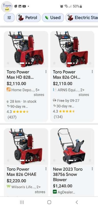 Photo of TORO POWER MAX 826 LE - 1