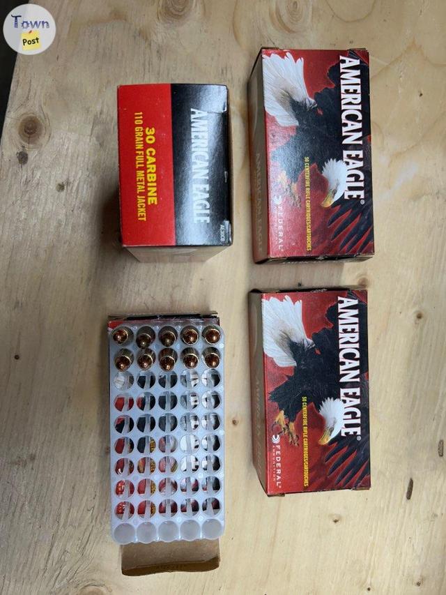 Photo of Federal 30 carbine ammo